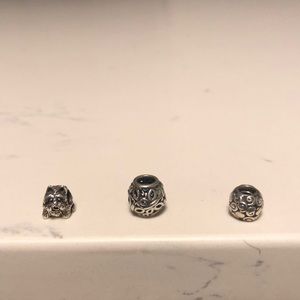 Sterling Silver Charm Bundle for Pandora Bracelet